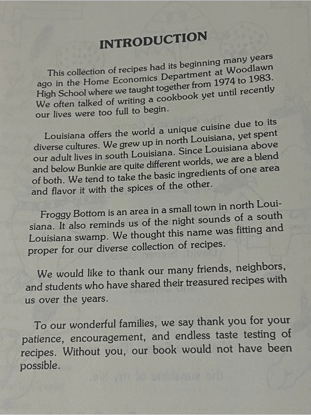 Froggy Bottom Louisiana Cuisine Cookbook 1995 Spiral Cajun Creole Signed Vintage